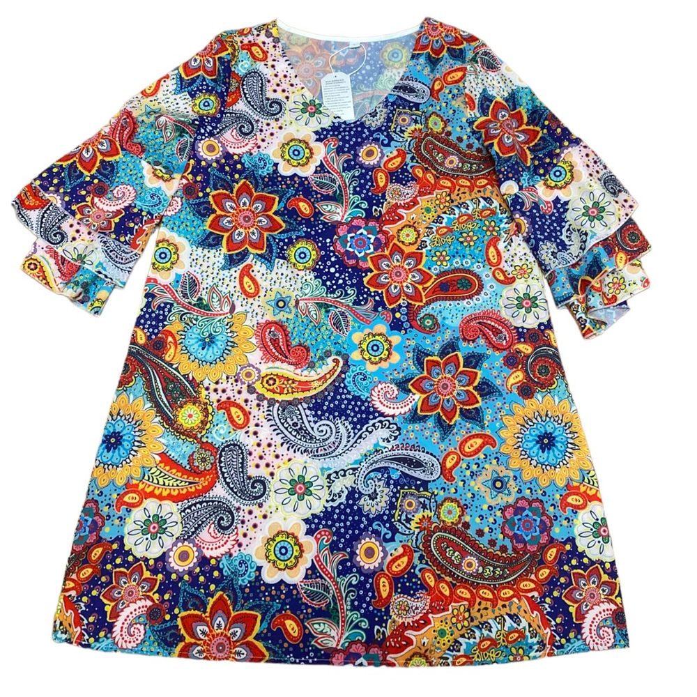 Colorful Pattern Dress